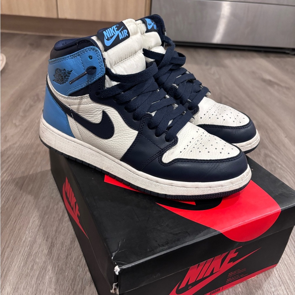 GS Air Jordan 1 Retro Obsidian